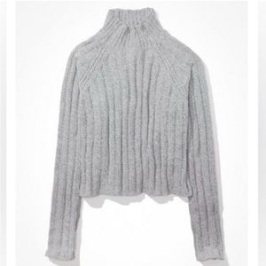 American Eagle mock neck sweater